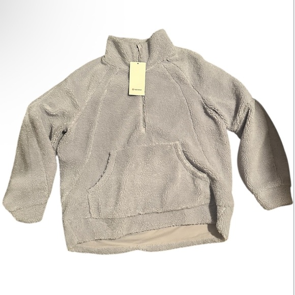 lululemon🍋Sherpa Scuba Oversized Fleece FunnelNeck XL/XXL NWT FTLV - Picture 4 of 12